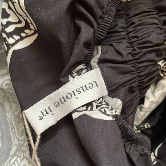 Tensione In long sleeve crop Top Black M - Picture 8 of 8